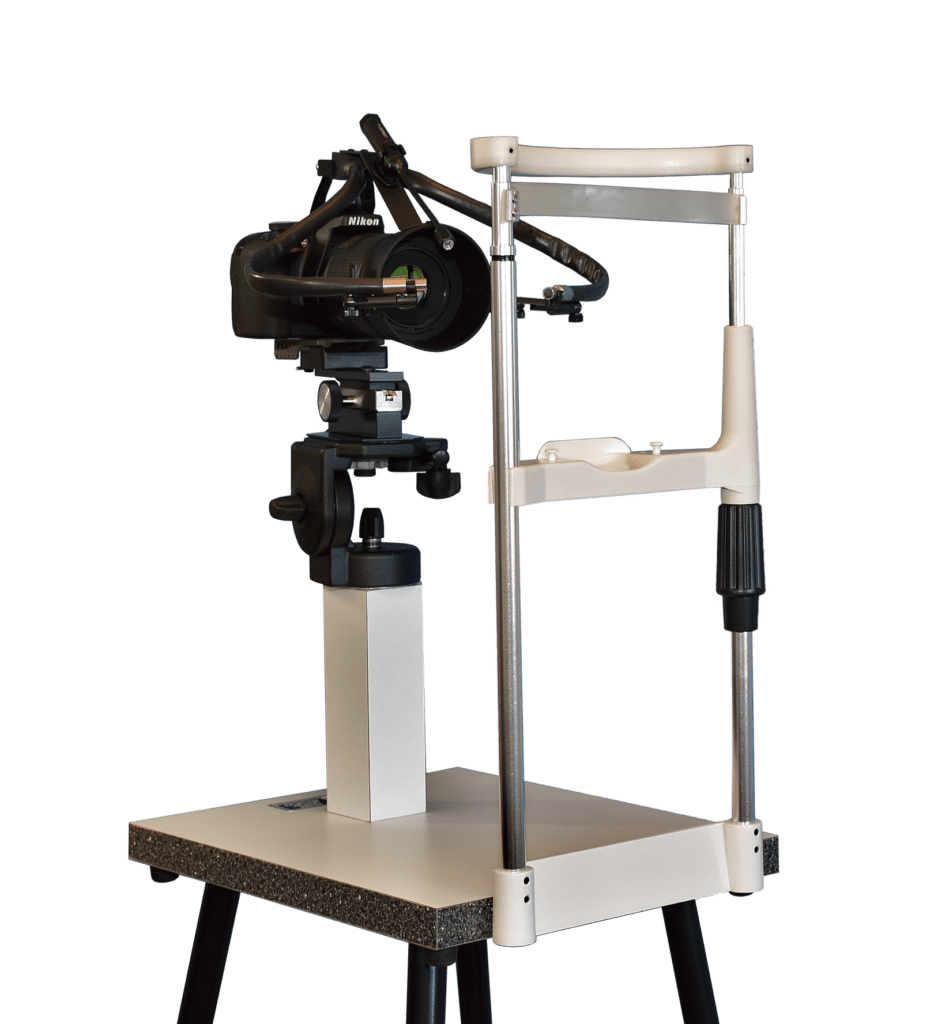 Pesek IrisCam MultiFlex Iris Sclera Camera System with Chinrest and Stand