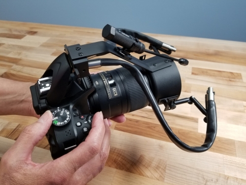 Converts to Handheld IrisCam with Autofocus